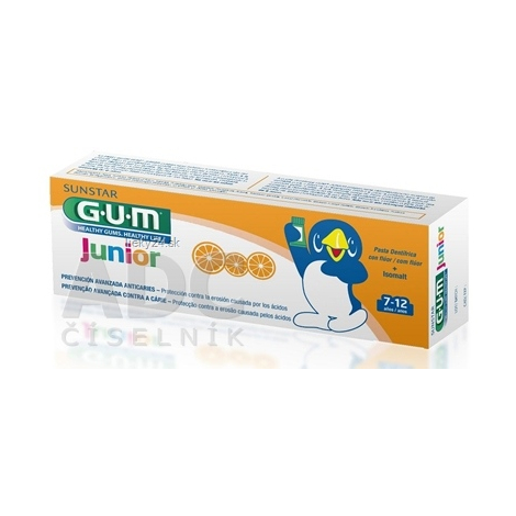 GUM zubná pasta Junior