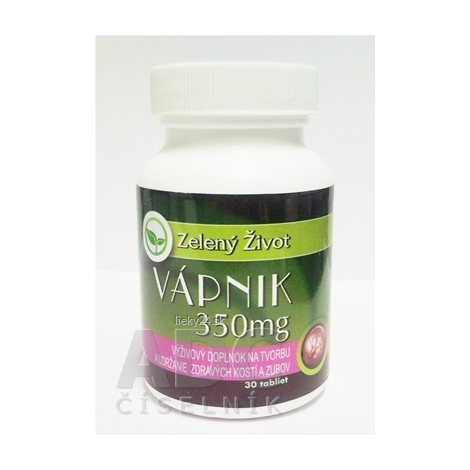 Zelený Život VÁPNIK 350 mg