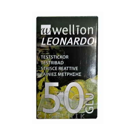 E-shop Wellion LEONARDO GLU Prúžky testovacie