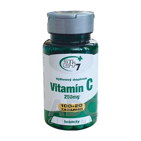24/7 Plus Vitamín C 250 mg