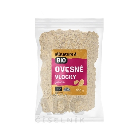 Allnature OVSENÉ VLOČKY jemné BIO