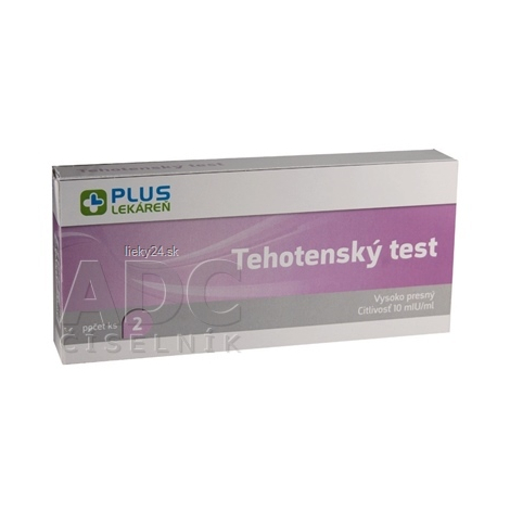 PLUS LEKÁREŇ Tehotenský test