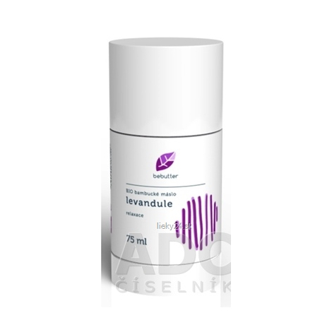 Bebutter BIO bambucké maslo Levanduľa