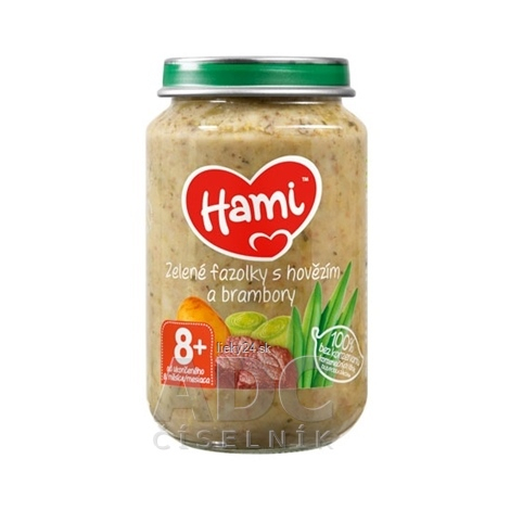 Hami príkrm Zelené fazuľky s hovädzím a zemiakmi