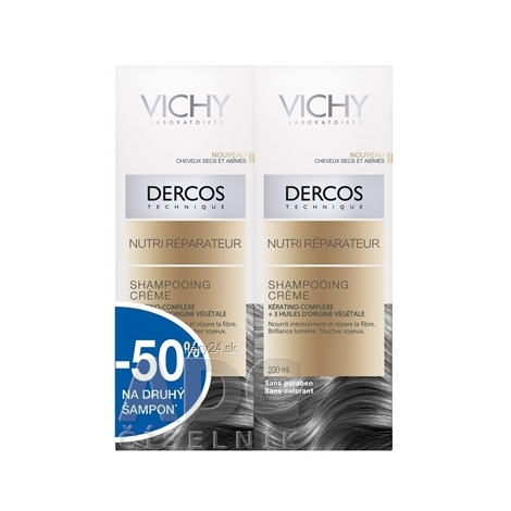 VICHY DERCOS NUTRI REPARATEUR SHAMP.DUO