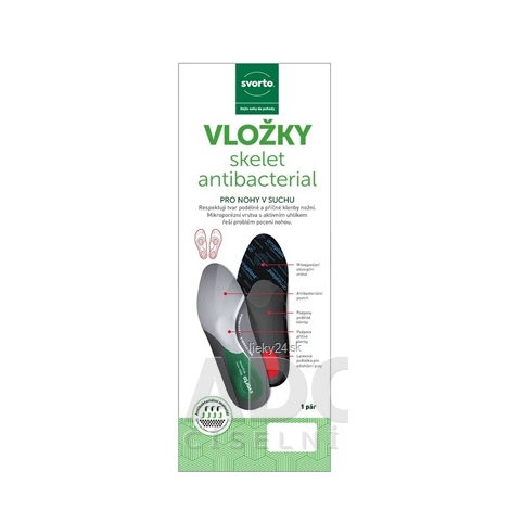 svorto VLOŽKY skelet antibacterial 055