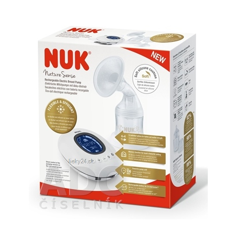 E-shop NUK Elektrická prsná pumpa Nature Sense