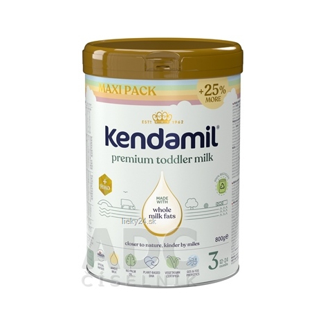 E-shop KENDAMIL Premium 3 HMO+ (XXL Maxi pack-dúhové)