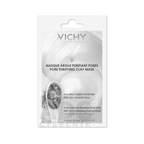 VICHY MASQUE Čistiaca ílová maska BOX