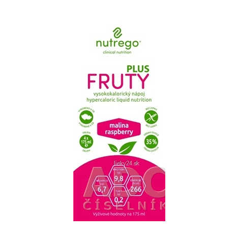 Nutrego FRUTY PLUS Malina