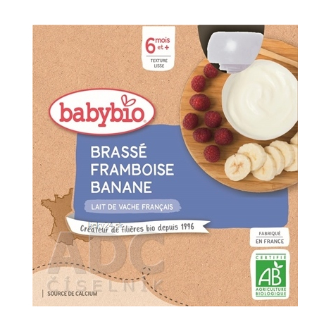 BabyBIO Brassé Malina banán