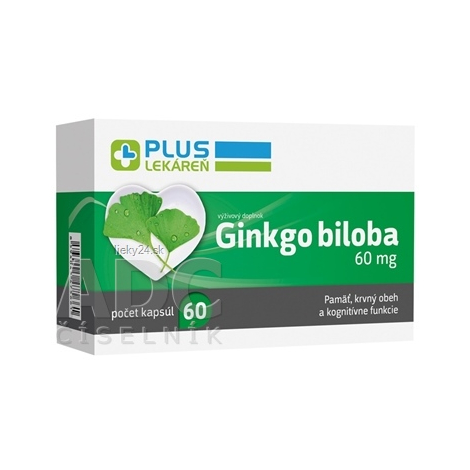 PLUS LEKÁREŇ Ginkgo biloba 60 mg