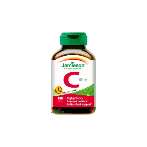 Jamieson Vitamín C 500 mg s postupným uvoľňovaním 100 tbl.