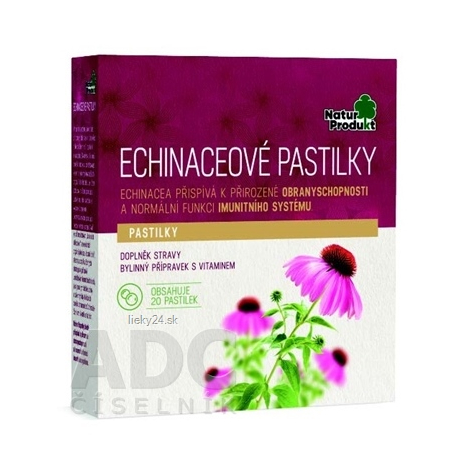 NaturProdukt ECHINACEOVE PASTILKY