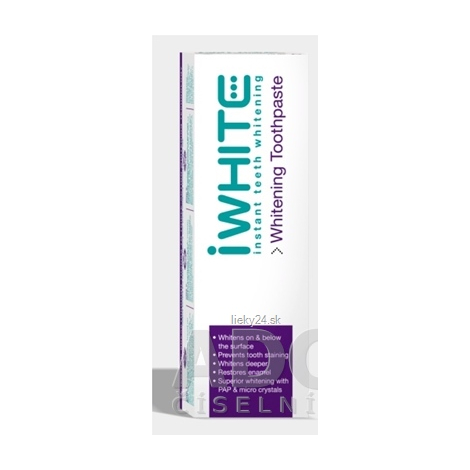iWHITE Instant Whitening Bieliaca zubná pasta