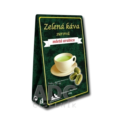 Zelená káva surová