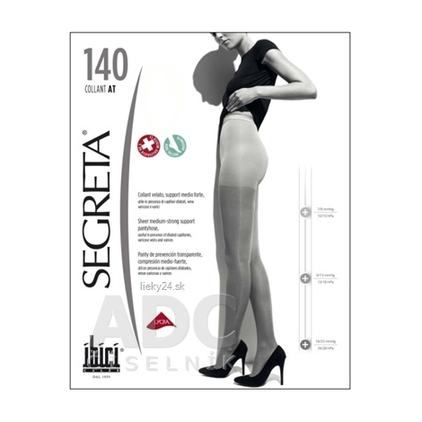 SEGRETA 140 SUPERCALIBRATO pančuchové nohavice č.2