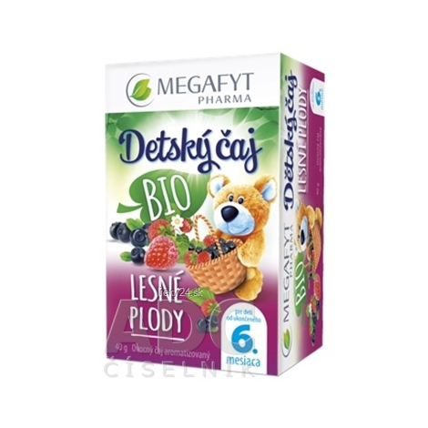 MEGAFYT Detský čaj BIO LESNÉ PLODY