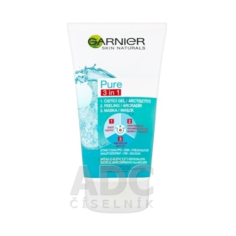 GARNIER Skin Pure 3v1