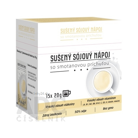 asp SUŠENÝ SÓJOVÝ NÁPOJ so smotanovou príchuťou