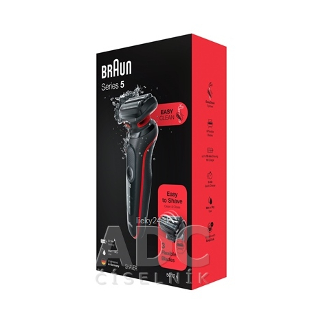 BRAUN Series 5 51-R1000s Red