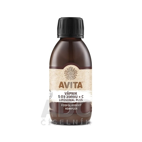 AVITA VÁPNÍK S D3 2000 IU+C LIPOSOMAL PLUS