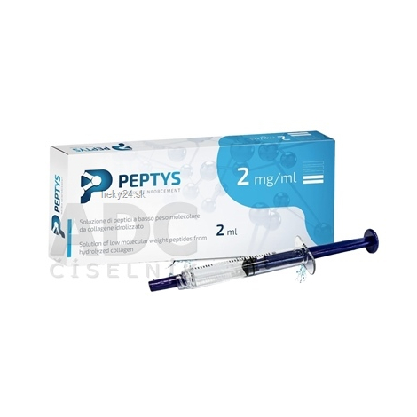 E-shop PEPTYS 2 roztok peptidov PEP-22 z kolagénu 2 mg/ml