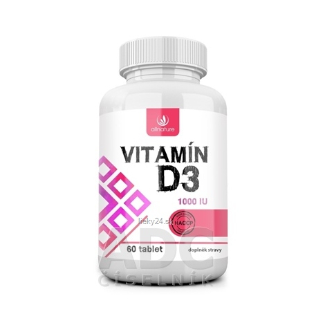 Allnature VITAMÍN D3 1000 IU