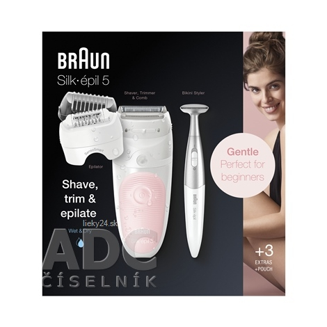 BRAUN Silk-épil 5 5-820 Flamingo