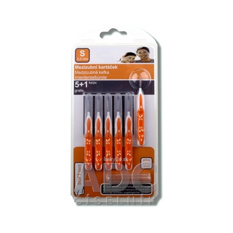 SOFTdent Medzizubná kefka S 0,5 mm