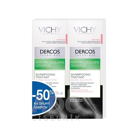 VICHY DERCOS ANTI-PELLICULAIRE SENSITIVE DUO 2014