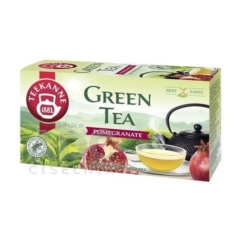 TEEKANNE GREEN TEA POMEGRANATE