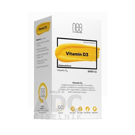 nesVITAMINS Vitamin D3 2000 I.U.