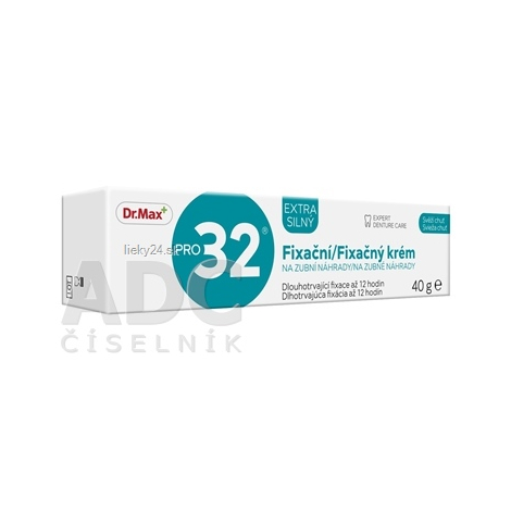 Dr.Max PRO32 Fixačný krém na zubné náhrady