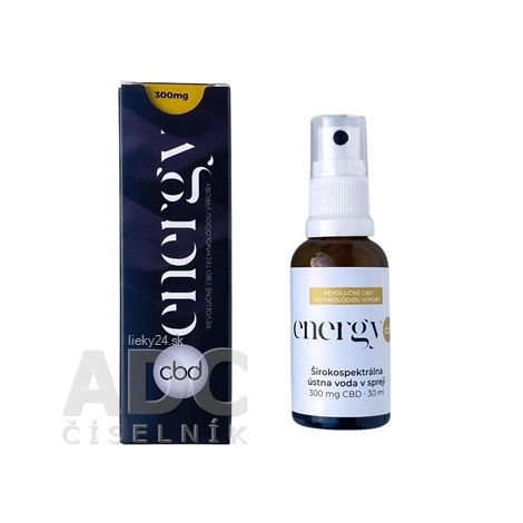 energy CBD Širokospektrálna ústna voda