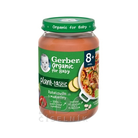 Gerber Organic 100% Rastlinný príkrm