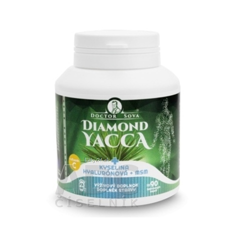 DIAMOND YACCA + kys.hyalurónová + MSM