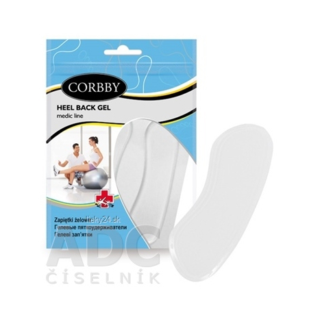 CORBBY Pätičky gélové samolepiace