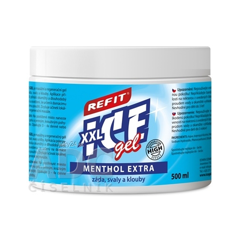 REFIT ICE GEL XXL MENTHOL EXTRA