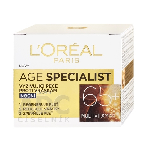 L´OREAL AGE SPECIALIST 65+ NOČNÝ