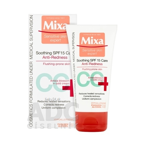 Mixa Anti-Redness Soothing SPF 15 Care