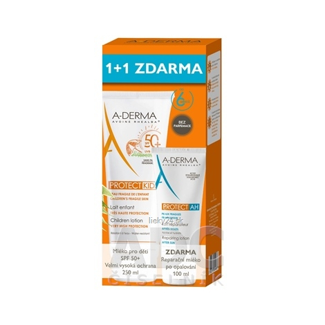A-DERMA PROTECT KIDS LAIT SPF50+ (1+1 zadarmo)