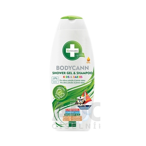 ANNABIS BODYCANN SHOWER GEL&SHAMPOO KIDS&BABIES