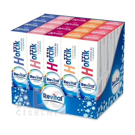 Revital Magnézium + B6 šumivý MIX BOX