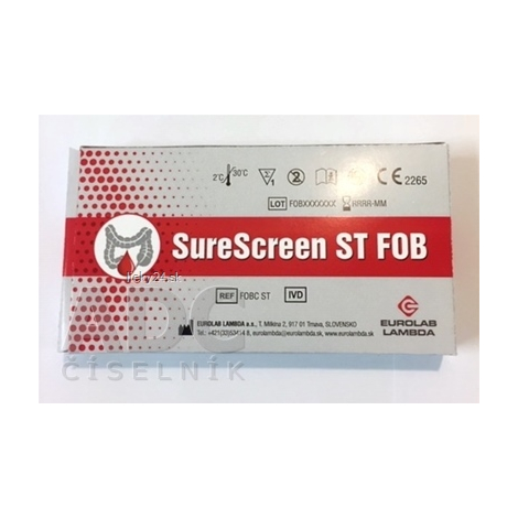 E-shop SureScreen ST FOB samodiagnostika