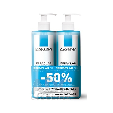 LA ROCHE-POSAY EFFACLAR gél 1+1