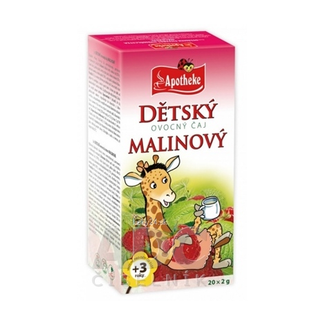 APOTHEKE DETSKÝ OVOCNÝ ČAJ MALINOVÝ