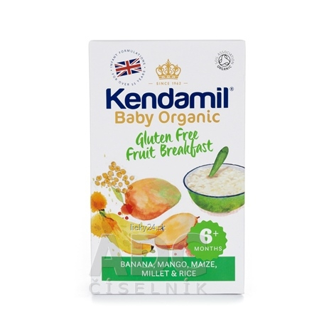 KENDAMIL BIO Bezglut. kaša ovocné raňajky