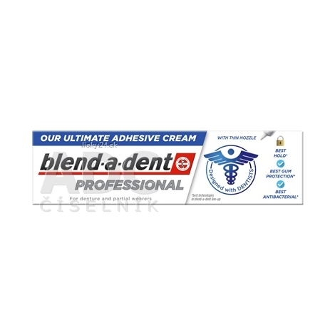 E-shop blend-a-dent PROFESSIONAL adhesive cream