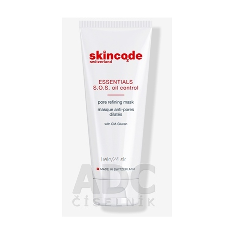 SKINCODE ESSENTIALS S.O.S. Zjemňujúca maska